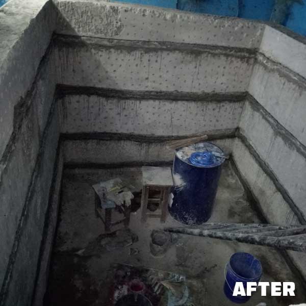 Watertank Waterproofing After